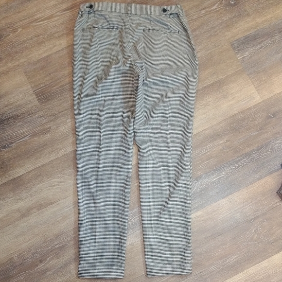 H&M Black and White Tailored Fit Dress Pants - Picture 4 of 4